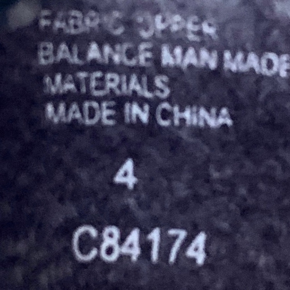 New Vintage Unlisted black satin ankle strap shoes - Picture 4 of 8